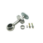 Xunjia/xinzhijia – 150mm Uzun 201 Paslanmaz çelik 25 Mm Yuvarlak Boru Tabanı Çift Yaklaşım Flanş Yuvasını Hareket Eder