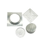 Xunjia/xinzhijia – 15 *15 cm 6 Mm Thick Palisade Pattern 201 Stainless Steel Kitchen Square Floor Drain with Large Common Odor Proof Core