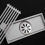 Высокая якасць гасцінічнай кухні супраць паху плітка ўстаўка рашотка адстойнік лінейны сліў у падлогу фільтр для ваннай душ XUNJIA/XINZHIJIA