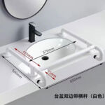 KJ-8802 Pedestal Sink Armrest – 다목적 스테인레스 스틸과 복근 욕실 난간