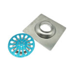 Xunjia/xinzhijia – 2Mm tuab 15*15cm Square Stainless Steel pem teb drain rau chav dej