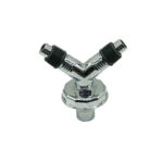 Xunjia/xinzhijia – Electroplate ABS Mesin Basuh Plastik Basin Paip Dwi Tolak dalam Longkang Set Padat Penyambung