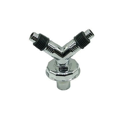 Xunjia/xinzhijia – Electroplate ABS Mesin Basuh Plastik Basin Paip Dwi Tolak dalam Longkang Set Padat Penyambung