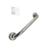 シュンジア/シンジジア – 201 Stainless Steel Bathroom Toilet Swimming Pool Safety Handrail with Iron Base