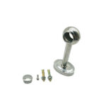 Xunjia/xinzhijia – 150mm Uzun 201 Paslanmaz çelik 25 Mm Yuvarlak Boru Tabanı Çift Yaklaşım Flanş Yuvasını Hareket Eder