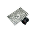 10*15厘米長方形輕竹紋201不鏽鋼廚房淋浴浴室塑膠磁浮芯地漏