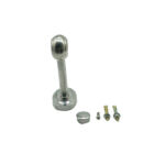 Xunjia/xinzhijia – 150mm Uzun 201 Paslanmaz çelik 25 Mm Yuvarlak Boru Tabanı Çift Yaklaşım Flanş Yuvasını Hareket Eder