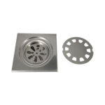 1006 nraud stainless hlau square pem teb drain