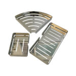 不锈钢双层肥皂支架浴室架子