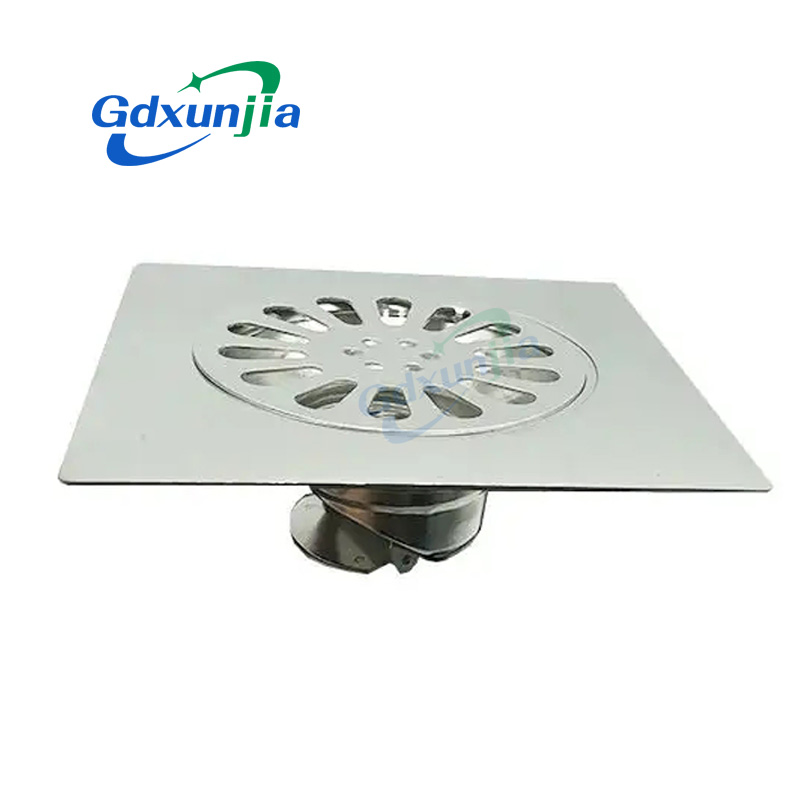 Xunjia/xinzhijia – Bathroom Tile Stainless Steel Brushed Floor Drain 304 Bathroom Floor Drain Stainless Steel Floor Drain
