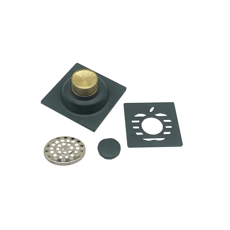 kub muag dub 4 Nti ob npaug 6m tuab Square kua qauv 201 Stainless Steel Chav dej hauv pem teb drain --XINZHIJIA/XUNJIA