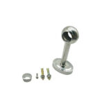 Xunjia/xinzhijia – 200mm Uzun 201 Paslanmaz çelik 25 Mm Yuvarlak Boru Tabanı Çift Yaklaşım Flanş Yuvasını Hareket Eder