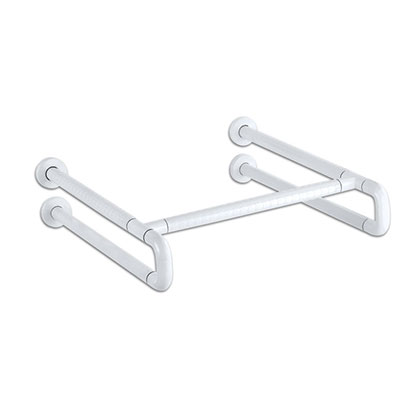 KJ-6688 Washbasin Double U – ราวจับห้องน้ำ ABS สเตนเลสสตีลอเนกประสงค์