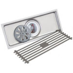 Высокая якасць гасцінічнай кухні супраць паху плітка ўстаўка рашотка адстойнік лінейны сліў у падлогу фільтр для ваннай душ XUNJIA/XINZHIJIA