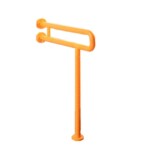 KJ-6070 Single U Reinforced Landing – the Versatile Stainless Steel Plus ABS Bathroom Handrail