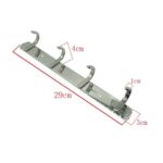 Xunjia/xinzhijia – Wall Mounted 304 不锈钢 4 方形挂衣钩