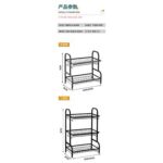 Xunjia/xinzhijia – R2 Kitchen Storage Metal Tray Drain Rack Dishes Drying Rack Stainless Steel Drain Rack