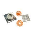 Zoo 6m tuab 201 Stainless Steel Corrugated chav ua noj los tiv thaiv Odor thiab los tiv thaiv foul hauv pem teb drains rau tsev noj mov