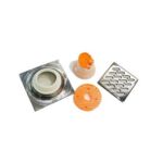 Zoo 6m tuab 201 Stainless Steel Corrugated chav ua noj los tiv thaiv Odor thiab los tiv thaiv foul hauv pem teb drains rau tsev noj mov