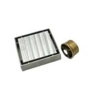 Borong Berkualiti Tinggi Berbeza Bukti 3mm tebal 304 Jubin keluli tahan karat memasukkan lantai lantai dengan teras magnet tembaga -xinzhijia/xunjia