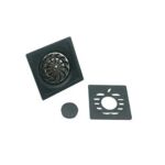 kub muag dub 4 Nti ob npaug 6m tuab Square kua qauv 201 Stainless Steel Chav dej hauv pem teb drain --XINZHIJIA/XUNJIA