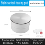 Port Pembersihan Berkualitas Tinggi :Port SUS304 dengan Berbagai Spesifikasi