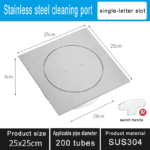 Port Pembersihan Berkualitas Tinggi :Port SUS304 dengan Berbagai Spesifikasi