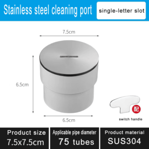 High-Quality Cleaning Ports :SUS304 Ports with Multiple Specifications