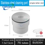 Port Pembersihan Berkualitas Tinggi :Port SUS304 dengan Berbagai Spesifikasi