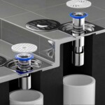 Núcleo de drenaje de piso de acero inoxidable premium – 304, Drenaje eficiente, Anti-odor