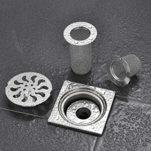 Premium Stainless Steel Floor Drain Core 304,  Anti-Odor,Efficient Drainage