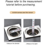 Premium Stainless Steel Floor Drain Core 304,  Anti-Odor,Тиімді дренаж