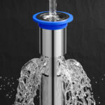 Núcleo de drenaje de piso de acero inoxidable premium – 304, Drenaje eficiente, Anti-odor