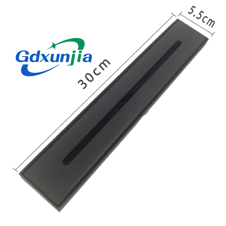 Ntev ncaj pem teb drain loj displacement square phom gray pem teb drain