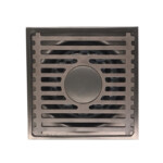 厚みのある防臭ガングレーのステンレス鋼の床排水管