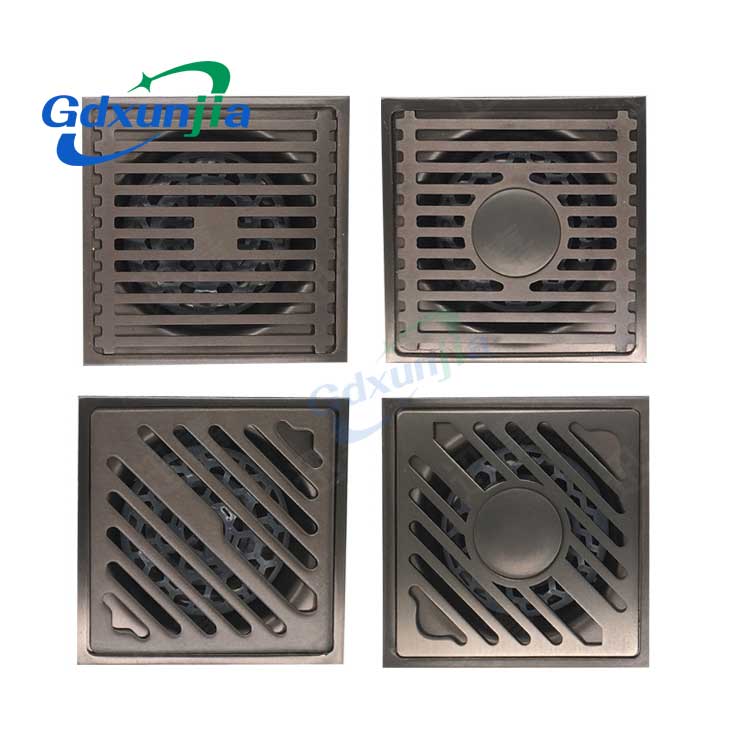 厚みのある防臭ガングレーのステンレス鋼の床排水管