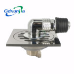 防臭シングル床排水、二重床排水の多仕様を備えたステンレス床排水バスルーム.