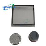 隠された厚いステンレス鋼の床排水管, さまざまなサイズをカスタマイズできます