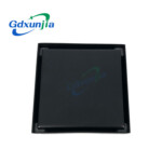 Еденге арналған тот баспайтын болаттан жасалған жасырын ағызу, әр түрлі түсті керамикалық плитка еденді төгу.