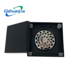 Еденге арналған тот баспайтын болаттан жасалған жасырын ағызу, әр түрлі түсті керамикалық плитка еденді төгу.