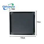 Еденге арналған тот баспайтын болаттан жасалған жасырын ағызу, әр түрлі түсті керамикалық плитка еденді төгу.