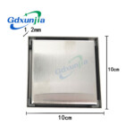 Еденге арналған тот баспайтын болаттан жасалған жасырын ағызу, әр түрлі түсті керамикалық плитка еденді төгу.